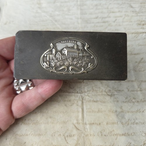 Briefmarkenbox schloss - briefmarkenbox,