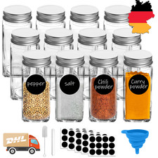 24er Set Vorratsgläser mit