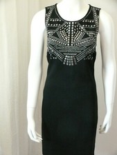 Party Kleid mit  Nieten Gr. S/M  36/38 Schwarz Neu!