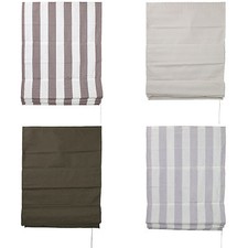 Faltrollo Raffrollo blickdicht Raffgardine Raffstore Vorhang Fenster Tür Rollo