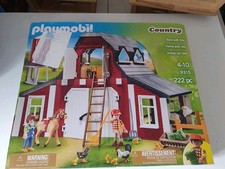 Country Playmobil 9315 Scheune mit Silo Set Kinderspielzeug.