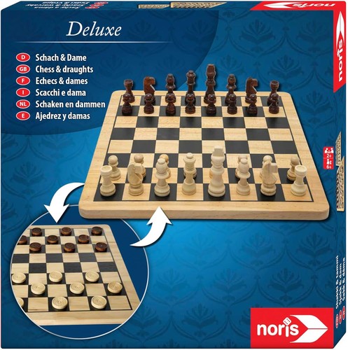 Noris deluxe schach und dame - noris,