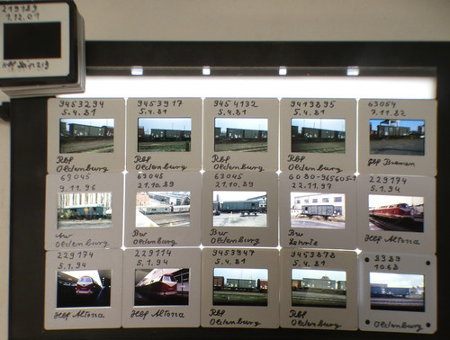 Slides locomotives - slides, of