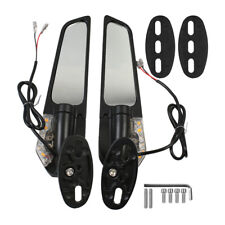 Für Kawasaki Ninja 300 400 650 1000 ZX10R ZX6R Windschwenkflügel Rückspiegel DE