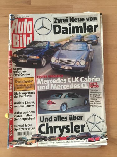 Auto bild mai - bild, 1998