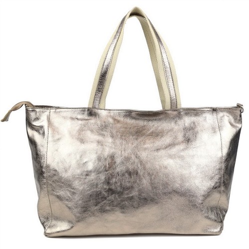 Italy metallic echt leder - ★,