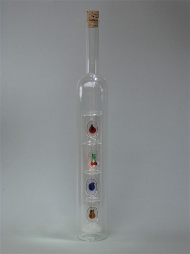 Doppelwandige geschenkflasche - doppelwandige,