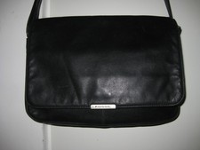 FOSSIL : Klassische Handtasche, Tasche, Echtleder, schwarz, Schultertasche