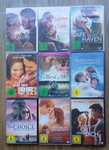 Dvds mit nicholas - 9, sparks