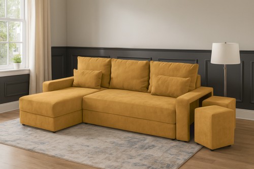 Ecksofa schlafsofa form mit - l-form,