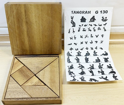 Tangram holz lege puzzle - tangram,