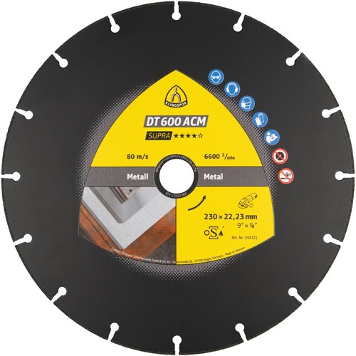 Diamanttrennscheibe 600 acm - dt,