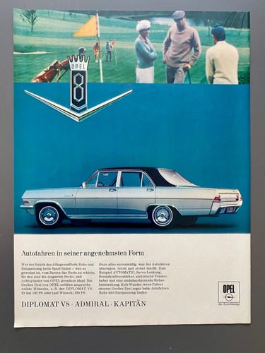 Opel diplomat autofahren in - opel,