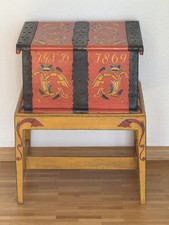 Truhe,Hochzeitstruhe,Norwegen