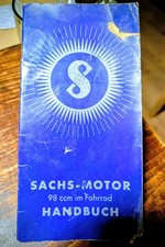 Sachs- Motor 98 ccm im Fahrrad