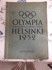Olympia Helsinki 1952 - Sammelbilder Album - Morgenpost- komplett