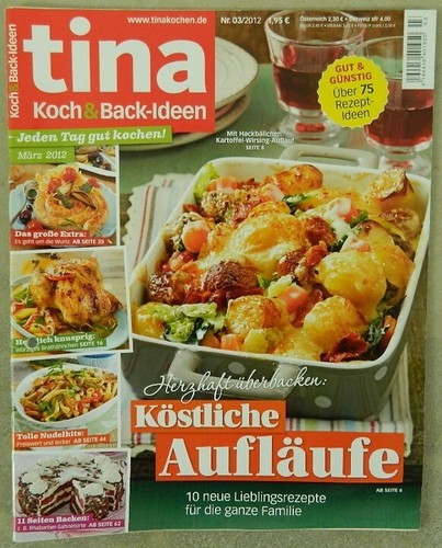 Zeitschrift tina koch - "tina",