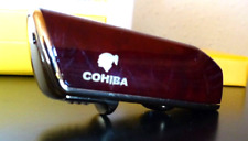 Neuwertig schwer Cohiba Zigarren Feuerzeug 3 fach Glutstrahl Werkzeug Wurzelholz