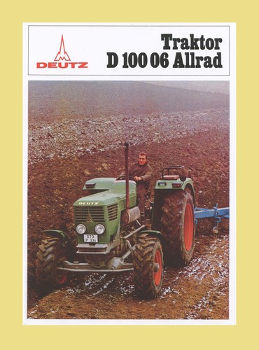 Deutz 100 allrad traktor - 06,