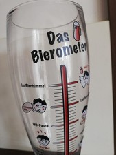 Weizen Glas Bierometer für Kenner Bierglas 1,5 Liter Gaudi Spass Geschenk Messbe