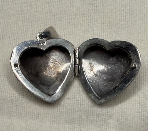 925 silber medaillon großes - silber,