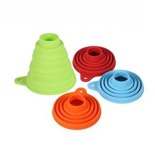 Silikon Trichter faltbar flexibler Einfülltrichter Küche Klein Mittel Groß NEU