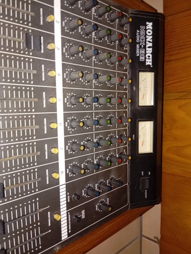 Monarch mmx mischpult retro - monarch,