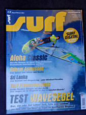 SURF MAGAZIN 1/14,  GAASTRA,GUN SAILS,LORCH,NAISH,NORTH SAILS,NEILLPRIDE,SEVERNE