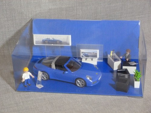 Playmobil 5991 diorama porsche - diorama,