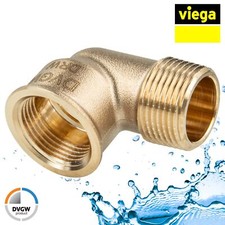 VIEGA Rotguss Bogen 90° IG x