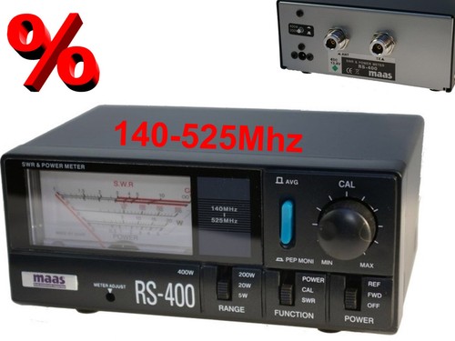Maas 400 swr power meter - maas, rs-400