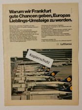Werbeanzeige/advertisement A5: Lufthansa Flughafen Frankfurt 09/1974 (20041747)
