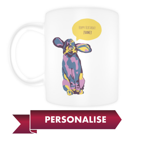 Personalisierte tasse hase - tasse,