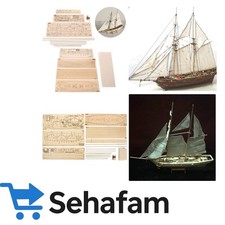 Segelboot DIY Bausatz Holz –