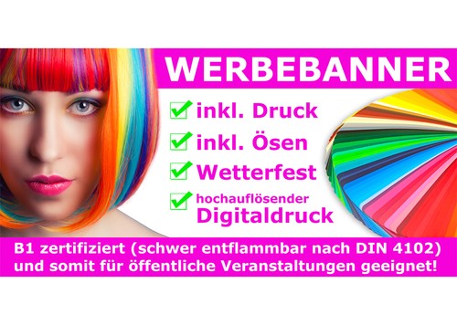 Werbebanner pvc plane - pvc-plane, banner