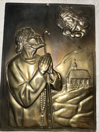Bild relief pilgerstab - relief,
