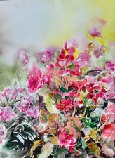 Original watercolor painting