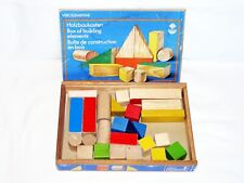 VERO Elementar Holzbaukasten Baukasten DDR – Unvollständig