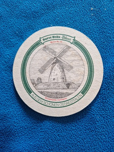 Bierdeckel windmühle veltheim - windmühle,