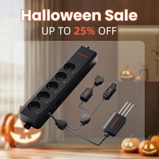 2025 Spider Farmer Genius Grow System AC5 Power Strip Kits App-Based Smart Strip