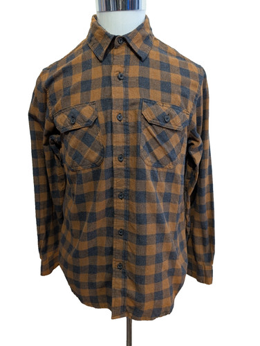 Wrangler flanellhemd braun - m,