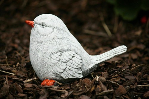 Frostfeste steinfigur vogel - steinfigur,