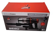 CLEANmaxx Zyklon-Handstaubsauger Staubsauger Staub Saugen 400W schwarz/rot