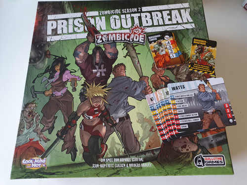 Zombicide prison outbreak - prison,