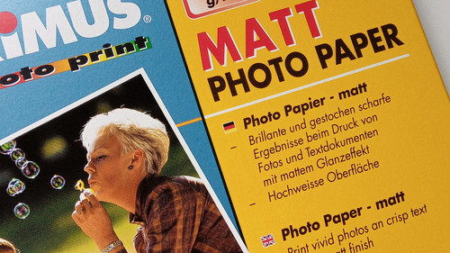 Fotopapier 120g matt - fotopapier, 100