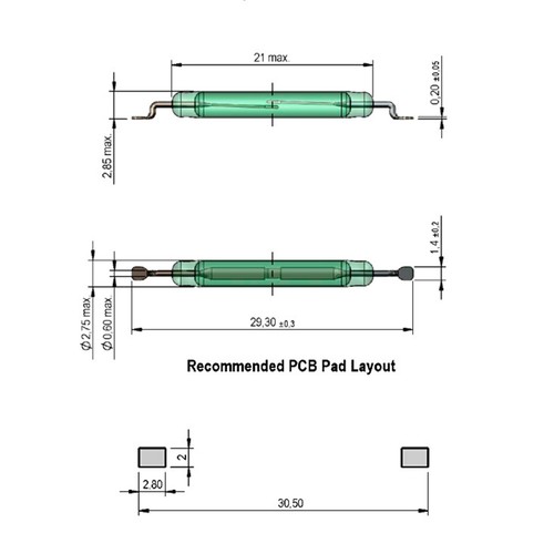 Standexmeder reedsensor mk23 - standexmeder,