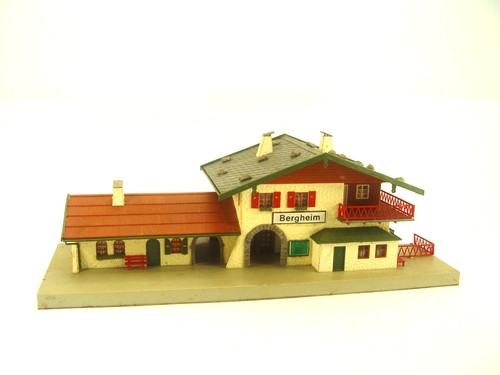 Bahnhof bergheim faller - bahnhof,