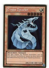 Yugioh CYBER DRACHE , pgld-de053 Gold Rare deutsch Near Mint 