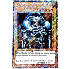 Yu-Gi-Oh! Karten Old School Artwork Pt. Secret Rare Herbeigerufener Totenkopf
