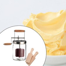 Buttermaschine mit Handkurbel